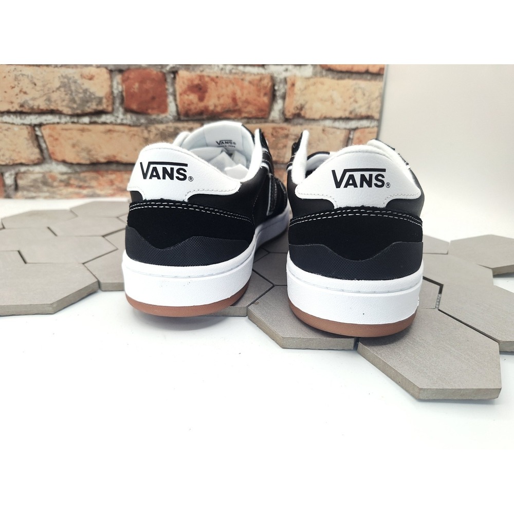 Vans Lowland 2.0 Men's Sneakers Black White Gum Size 11 US New 2024 - Picture 7 of 10